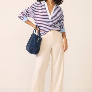 Evereve Ilona Rugby Sweatshirt Sz. XL (New w/o Tags)